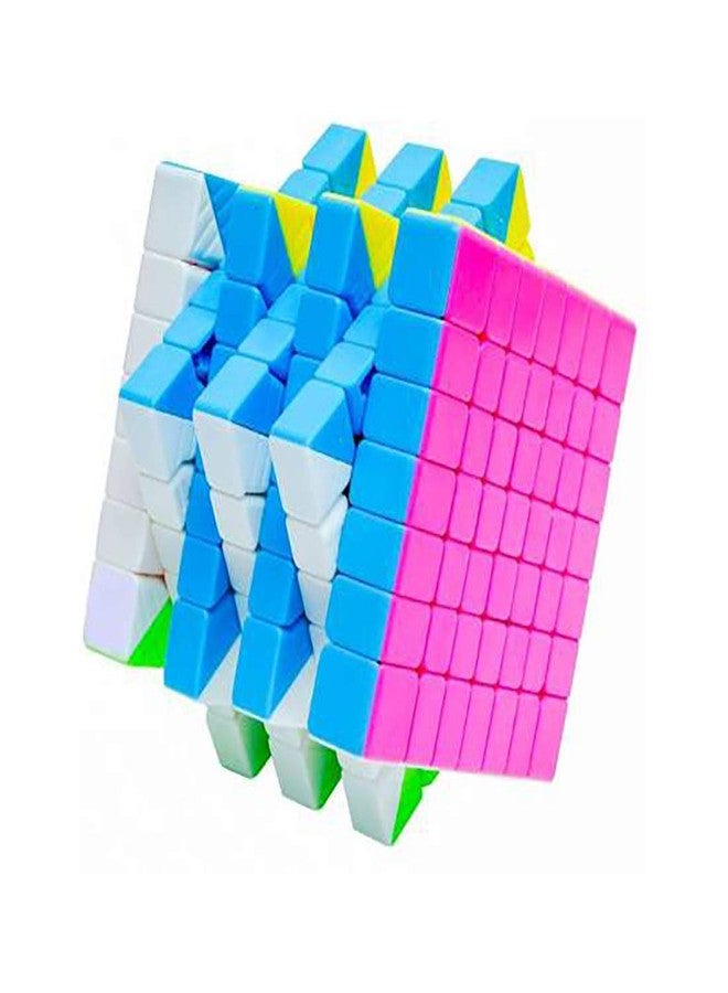 Qwick Click Bright & Colorful 7X7X7 High Speed Stickerless Puzzle Cube-3 Years And Up For Kids - Image 1